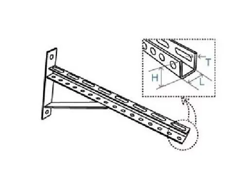 Supporto per condizionatore d'aria esterno/supporto per staffa CA