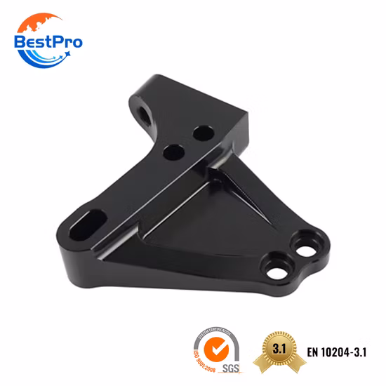 Staffa per mandrino da 80 mm personalizzata in fabbrica Staffe metalliche per montaggio su motore elettrico regolabile CA