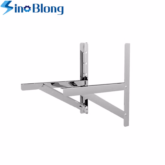 Accessori per l'aria condizionata Kit di installazione CA Supporto per condizionatore d'aria in metallo Piedistallo per cappa CA Staffe per condizionatore d'aria